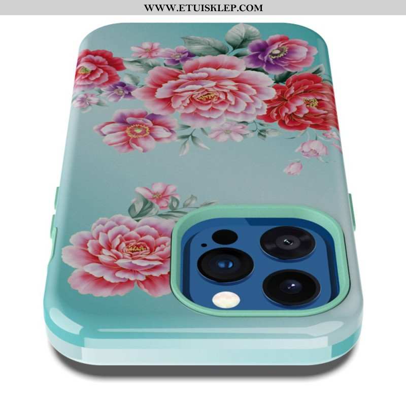 Etui do iPhone 14 Pro Zabytkowe Kwiaty